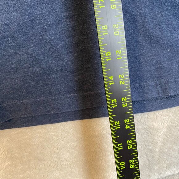 Ukrainian Pirate T-Shirt Navy Blue Graphic Tee Mens M Next Level Cotton Blend - Picture 4 of 9